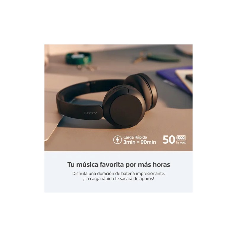 Audífonos Inalámbricos Sony Wh-ch520 Negro