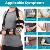 JorWystia Hinged ROM Elbow Brace, Adjustable Post Op Stabilizer Splint