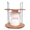 PetriStor Wooden Cheese Press for Cheese Making Supplies Diameter 11