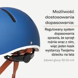 Thousand Kids Helmet – Free Reflective Sticker Pack to Customize, No Pinch Magnetic Buckle, Multi Sport Safety CSPC ASTM CE Certified – Jr Collection (Blazing Blue, Nylon Straps)