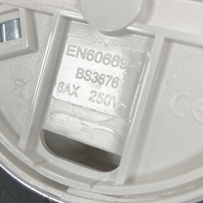 ElekTek Light Pull Switch Chrome Plated Steel Cover with Cord