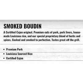 Richard's Smoked Boudin Sausage 16oz (3 Pack)