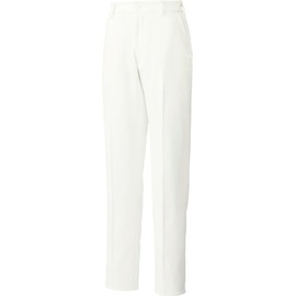Michelle Cran MK0025 Pants (Women's, Women's, Lined, Anti-See-through, Anti-Static, Stretch, Antibacterial, Industrial Washing), C-12 Off White