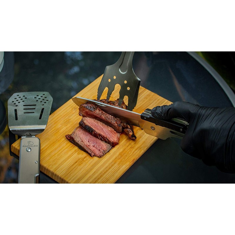 RADOLEO® Barbecue Multi Tool | Barbecue Cutlery | 6 Barbecue