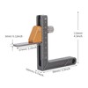 Woodworking Height Gauge, Metric Adjustable Depth Gauge, Aluminum Alloy Height