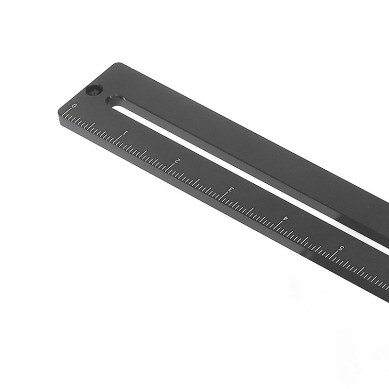 Woodworking Scriber Ruler Tool Aluminum Alloy for Marking Line Layout