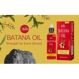 Batana Oil For Hair, Recomended by Dr.Sebi, 120ml, 100% Pure & Natural from Honduras, 120ml by Belle Beauty Care