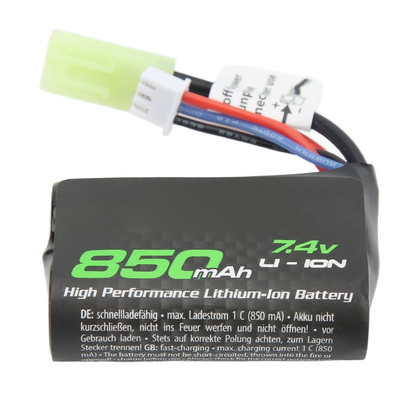 7.4V 850mAh Lipo Battery 850mAh Lithium Battery for 1/16 Remote