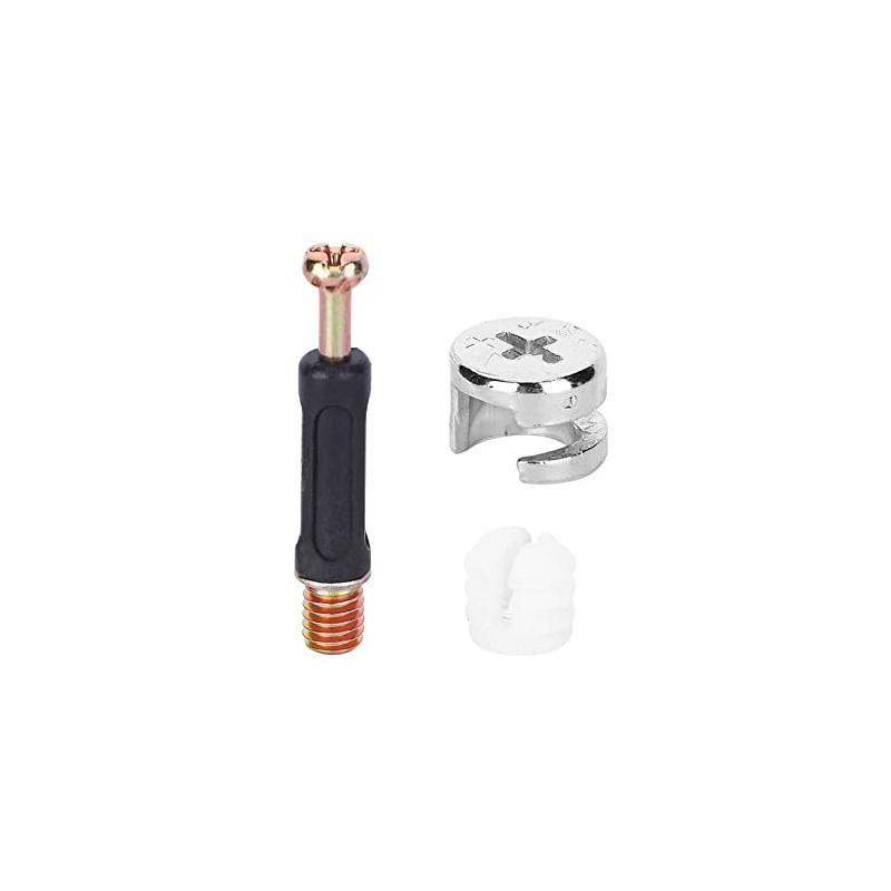 100 Juegos de Tornillo Conector Muebles de Madera de 3