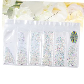 Outanaya 1364pcs Star Rhinestones Nail Art Charms Hotfix Rhinestones for Manicure DIY Manicures Decoration Women Nail Art Supplies