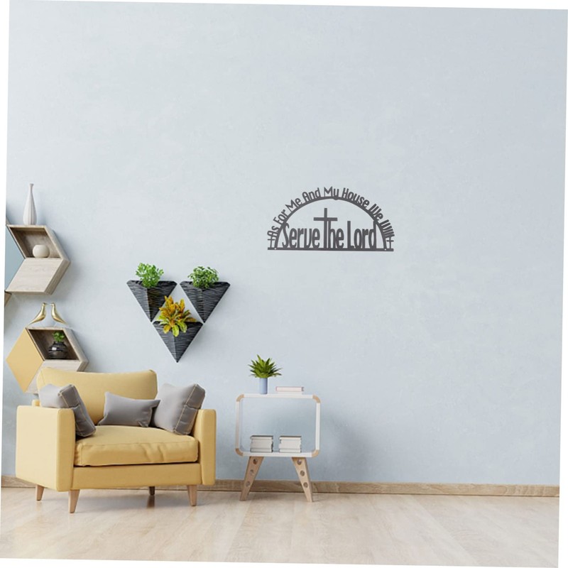 GLEAVI Metal Wall Decor Bible Scriptures Hanging Decoration Inspirational Home