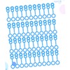 KONTONTY 90 Pcs Bubble Blower Sticks Making Wands for Ideal