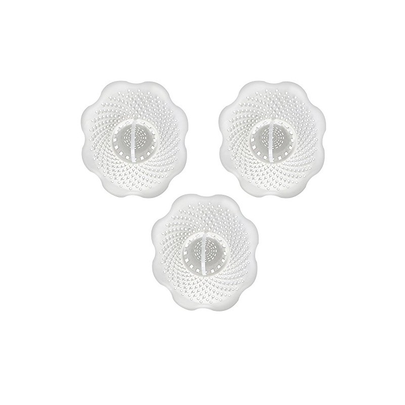 Danco Bathtub Drain Hair Catcher with In-Drain Basket and Strainer