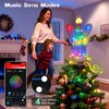 LightingWill Smart Christmas Tree Topper, Light Up 3D Angel Tree