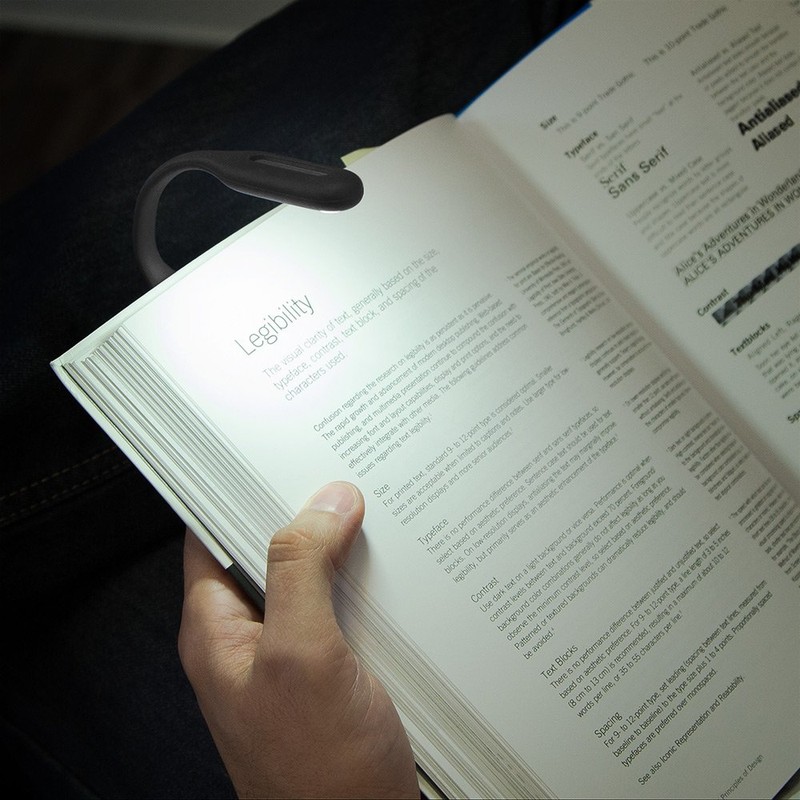 Random Order Slim and Flexible USB Powered LED Light