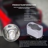 wzrasmiles Silver Aluminum Replacement Tailgate Hinge Bushing Compatible with 2005-2024
