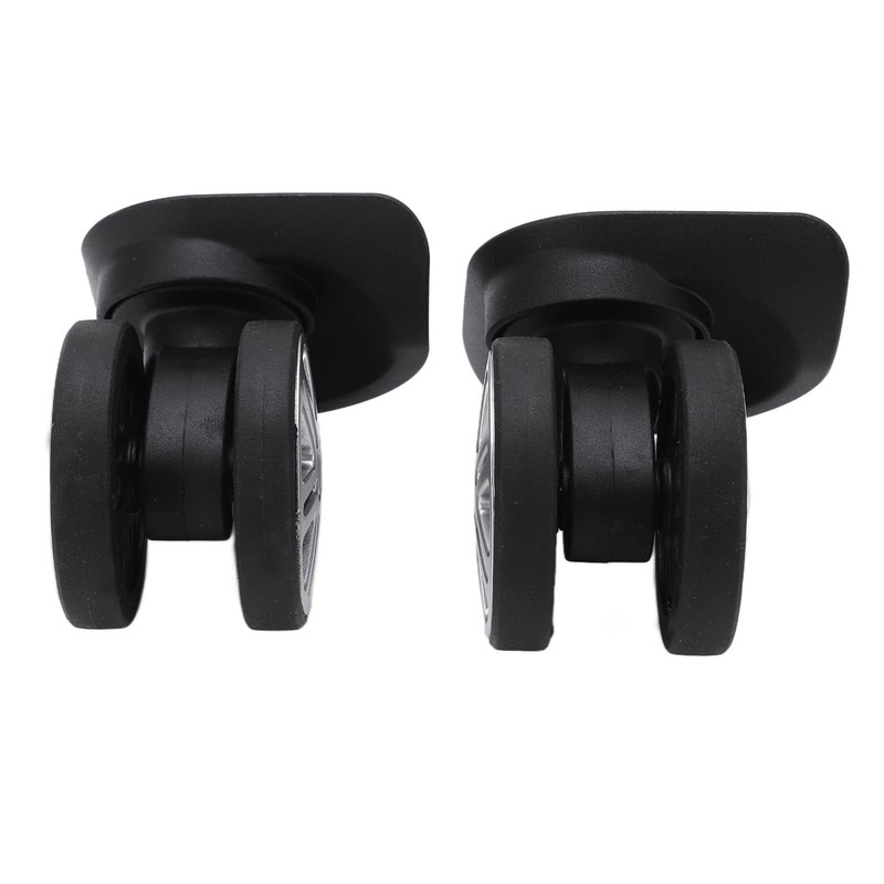 Yctze Suitcase Wheels, 1 Pair Luggage Swivel Wheels, Replacement Swivel