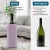 HEMLI Wine Bottle Chiller Insulator Sleeve, Keeps Wine and Champagne