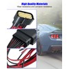 16 Pin Headlight Connector Harness Fit for Ford Mustang 2015–2023,