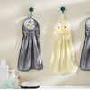 JinliangGuo 2Pcs Comfortable Animals Hand Towels Breathable Hanging Hand Towels