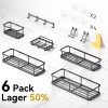 Unbranded 6Pack Bath Organizer,Adhe
