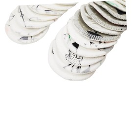 BIUDECO Cotton Makeup Remover Cloths 12 Pack Gentle Face Wash Pads for Makeup Storage