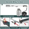 Propane Weed Torch, WADEO Weed Burner Torch Kit with 10