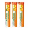 German Multivitamin Effervescent Tablets Pack of 60 Orange Flavour -