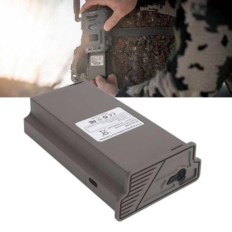 6000mAh Rechargeable Lipo Lithium Battery Pack for Trail Camera 7.4V