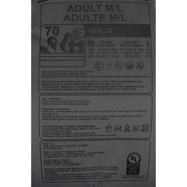 NRS Ninja PFD Life Jacket - Red, Medium/Large