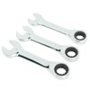 3Pcs Ratchet Wrench 72 Tooth 13mm 14mm 15mm Tool Steel