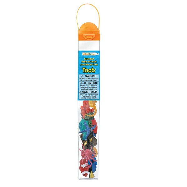 Safari Ltd Coral Reef TOOB - Includes 11 BPA, Pthalate, and Lead Free Hand Painted Figurines - Ages 3+