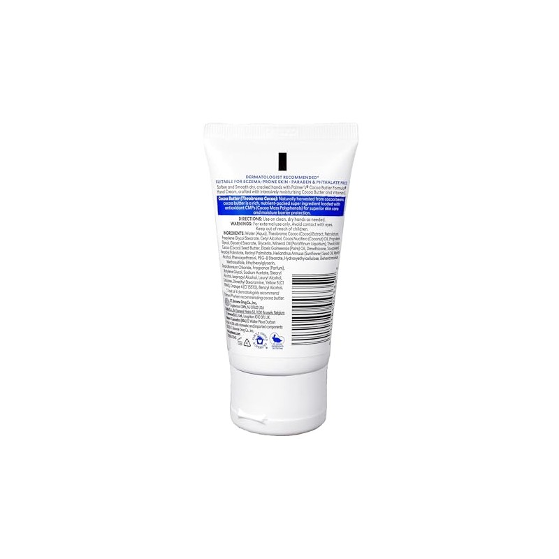 Palmer's Fórmula de manteca de cacao con vitamina E, crema