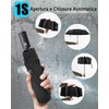 HW CASA Folding Umbrella, Windproof Auto Open, 105cm Large Umbrella