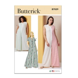 Butterick B7029 Sewing Pattern, Multicolor