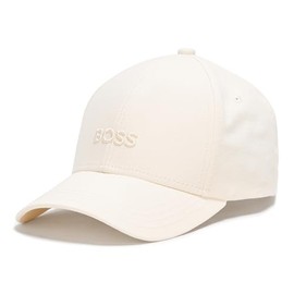 BOSS, Big Logo Cotton Twill Cap, Deep Ivory, One Size