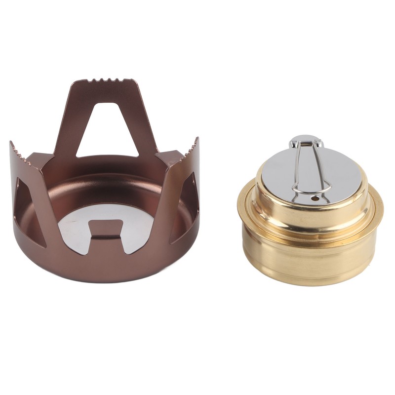 Portable Ethanol Stove Burner Outdoor Camping Cooker Furnace Cookware with