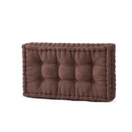 Rainha - Ultra Thick Tufted College Headboard - Dark Brown