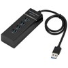 APICH Hub USB 3.0 Adaptador 4 Puertos Multi USB