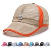 AIEOE Full Mesh Baseball Cap Men's Summer Lightweight Quick-Drying Baseball