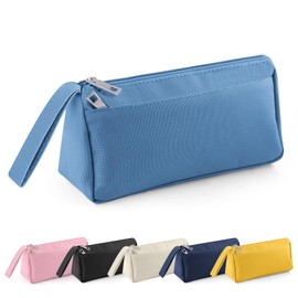 Vnezakl Travel Toiletry Bag for Women and Men Makeup Bag Shaving Bag Water-Resistant Hanging Double Compartments Organized for Toiletries Accessories Stationery Storage Bags