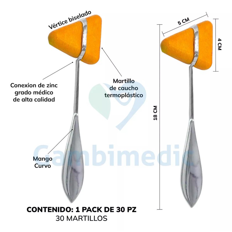 Gambimedic Martillo Reflejos Taylor Neurologico Triangulo Gambimedic30p