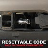 Trimax MAG200 - Trailer Receiver Lock (Resettable Combination) - Combination
