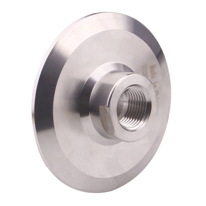 DERNORD Sanitary 3 Inch Tri Clamp to 1/2" NPT Female