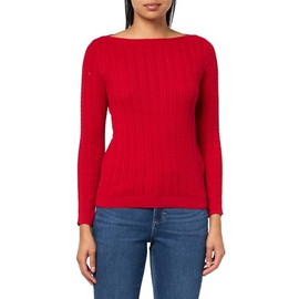 Nautica Jeans Women's Sweater, Haute Red, L