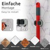ECENCE 8x Broom Holder Wall, Tool Holder, Garden Tool Holder,