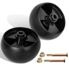 UP2WIN Replacement 734-04155 Deck Wheels, Deck Gauge Wheels Compatible with Cad Mower LTX1050 LTX1040 XT1 Enduro Riding, Craftsman LT2000 LT2500 42" 46" 50" 54" Deck Lawn Mower, 2 Pack