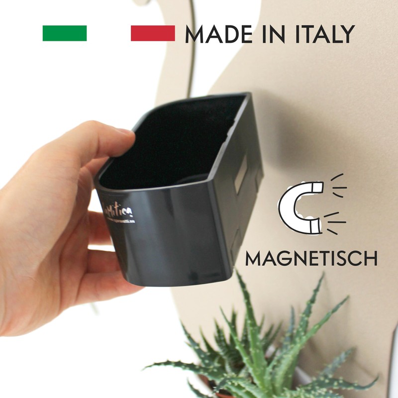 KalaMitica - Magnetic Pen Holder, Marker Holder, Flower Pot -