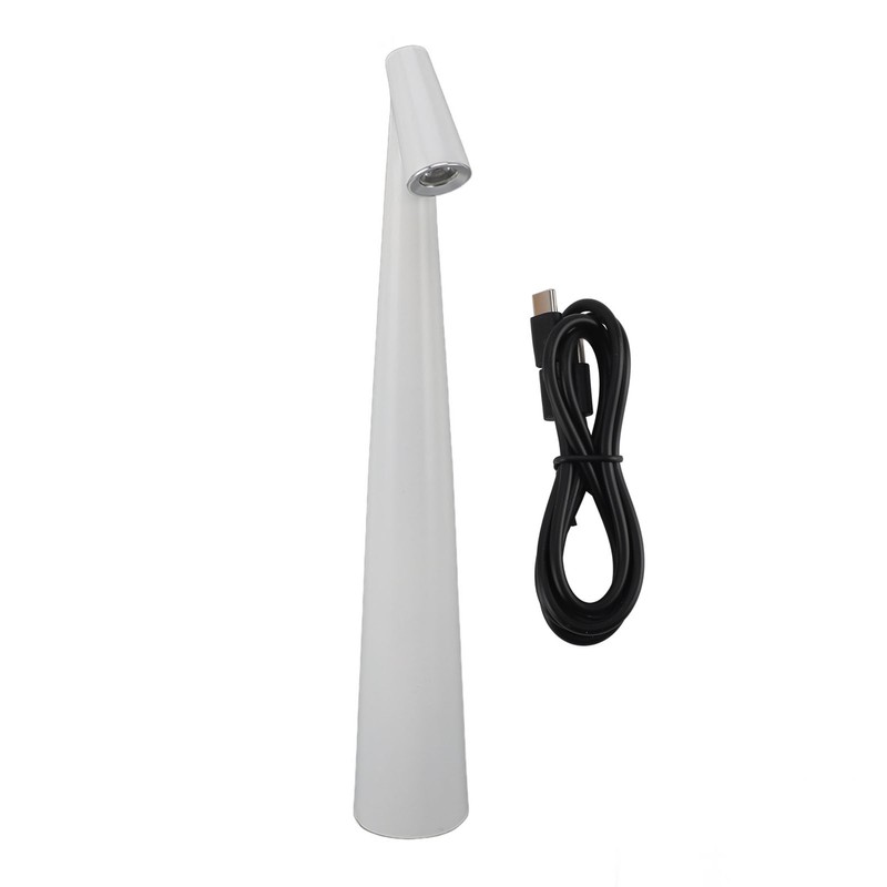Touch Metal Table Lamp Cordless USB Rechargeable Stepless Dimming 3