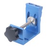 46PCS Set Pocket Dowel Hole Jig System Aluminum Alloy Slant
